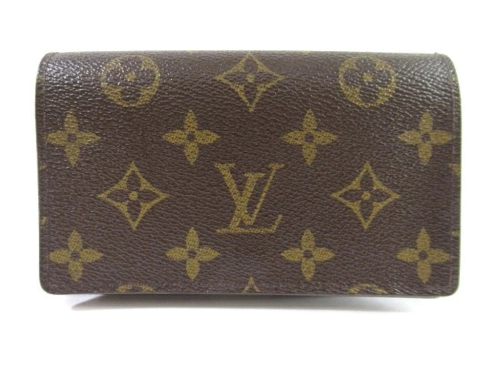 LOUIS VUITTON Wallet Accessories L shaped Zip Portemonnaie Bietrezor Monogram